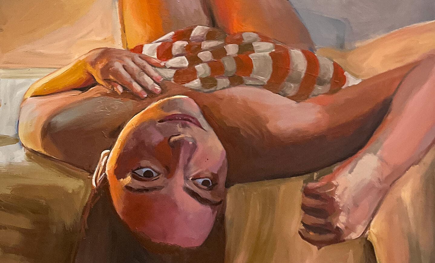 Étude de mouvement — Peinture de Mouna